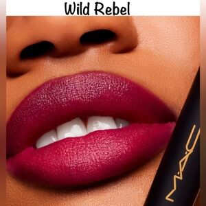 💋 WILD REBEL a MAC POWDER KISS VELVET BLUR SLIM STICK. RETAIL $28. **NIB